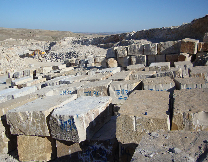 TALA BEIGE QUARRY IN TUNISIA