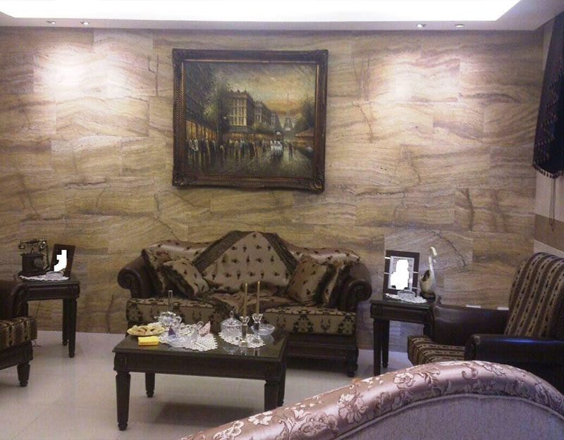 TRAVERTINO GOLD WALL DECORATION