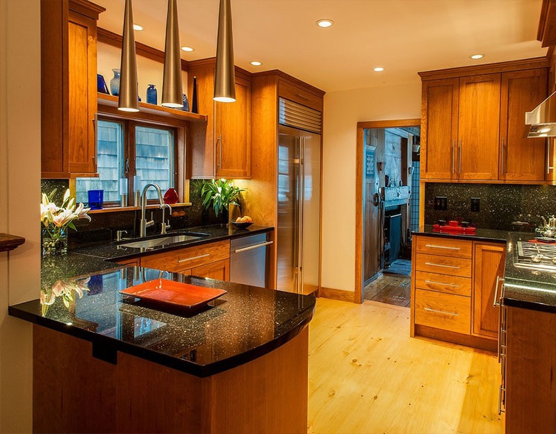 BLACK GALAXY KITCHEN COUNTERTOP